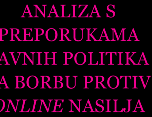 Analiza s preporukama javnih politika za borbu protiv online nasilja prema ženama u Hrvatskoj