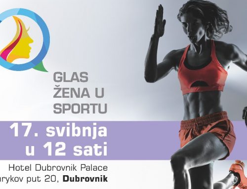 Poziv medijima na sedmu edukativnu radionicu projekta „Glas žena u sportu“ u Dubrovniku
