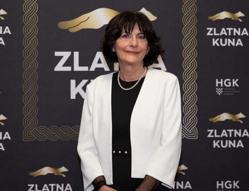 Dobitnica Zlatne kune za životno djelo je Gordana Kovačević, dugogodišnja liderica tvrtke Ericsson Nikola Tesla
