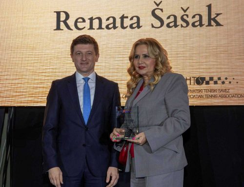 Proslavljena tenisačica Renata Šašak dobitnica nagrade za životno djelo HTS-a