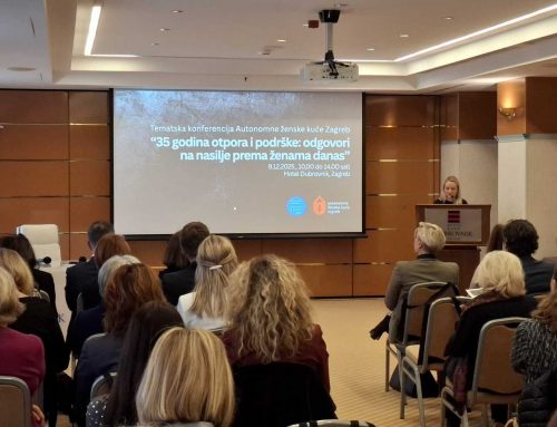 Autonomna ženska kuća Zagreb obilježila 35. godišnjicu djelovanja  i otvaranja prvog skloništa za žene žrtve rodno utemeljenog nasilja