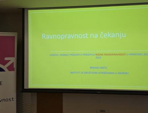 Predstavljeni rezultati znanstvenog istraživanja „Ravnopravnost na čekanju – stavovi, znanja i percepcija rodne ravnopravnosti u Hrvatskoj od 2013. do 2024. godine“