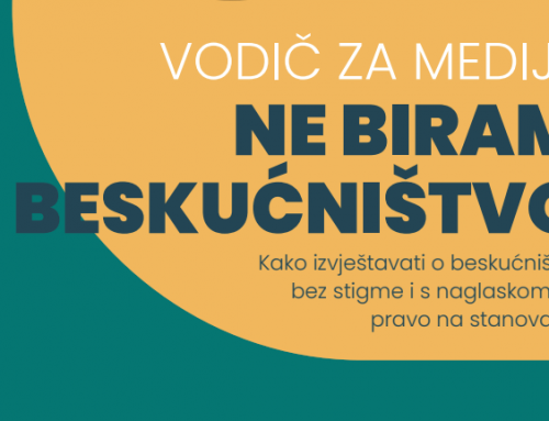 Udruga AjA  objavila vodič za medije o izvještavanju o beskućništvu