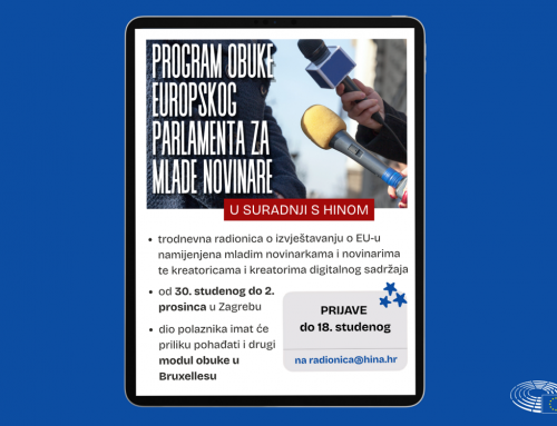 Otvorene prijave za novinarsku radionicu o Europskoj uniji namijenjenu mladim novinarkama i novinarima
