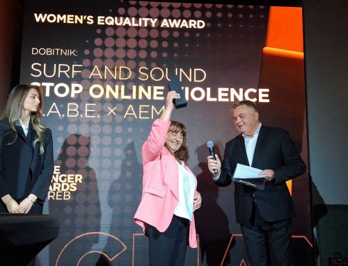 Projekt SURF and SOUND – Stop Online Violence dobitnik Game Changer nagrade u kategoriji Women’s Equality